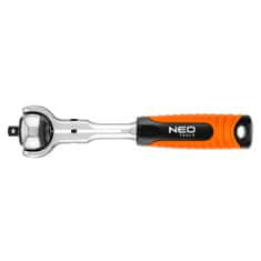 NEO Tools NEO Račňa 1/4 ", 360 °, 72T
