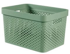 CURVER Úložný box INFINITY 17 l recyklovaný plast zelený