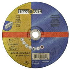 Flexovit Kotúč flexOvit 20437 230x2,5 A24R-BF42, rezný na kov