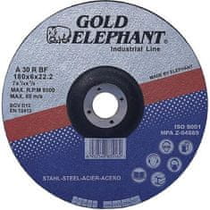 Strend Pro Kotúč Gold Elephant Blue 41A 180x1,6x22,2 mm, rezný na kov A30TBF