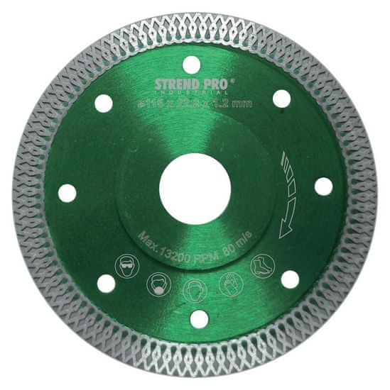 Strend Pro Kotúč Strend Pro Industrial 115x22.2x1.2 mm, diamantový, ultra tenký