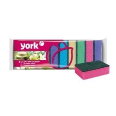 York Hubka York 030030, špongia na riad, 9x6x3 cm, bal. 10 ks