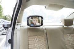BabyDan Nastaviteľné spätné zrkadlo do auta s LED osvetlením
