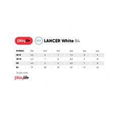 POWERSLIDE Kolieskové korčule Playlife Lancer White 84 4x, 84, 38