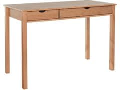 Danish Style Pracovný stôl Galte, 120 cm, borovica