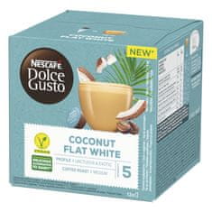 NESCAFÉ Dolce Gusto® Coconut Flat White – kávové kapsuly – kartón 3× 12 ks