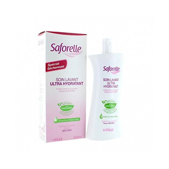 Saforelle Ultra hydratačný gél na intímnu hygienu 250 ml