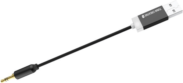 moderný miniatúrny Bluetooth prijímač pre autorádiá a domáce hifi systémy tunai firefly s 3,5 mm jack konektorom podpora aac mp3 sbd predlžovací kábel 60 cm