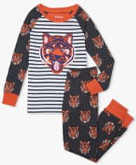 Hatley chlapčenské pyžamo z organickej bavlny Fierce Tigers S21THK1269 92 viacfarebná