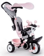 Trojkolka Baby Driver Plus ružová