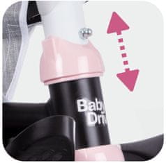 Smoby Trojkolka Baby Driver Plus ružová