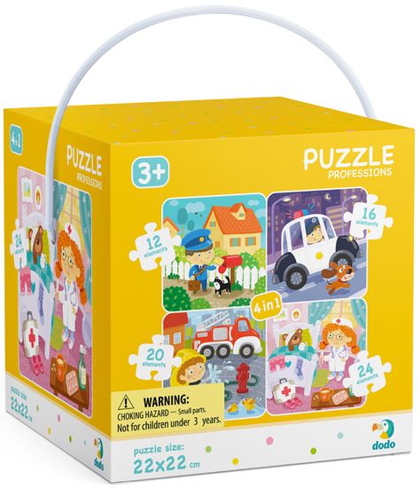Dodo Toys Puzzle 4v1 Moje povolanie