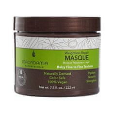 Macadamia Obnovujúci maska pre všetky typy vlasov Weightless Repair (Masque) (Objem 222 ml)