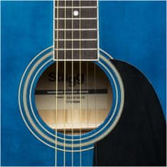 Stagg SA20D BLUE, akustická gitara typu Dreadnought