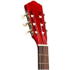 Stagg SCL50 1/2-RED, klasická gitara 1/2, červená