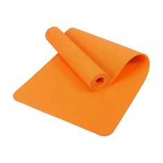MG Gymnastic Yoga Premium protišmyková podložka na cvičenie 10mm + obal, oranžová