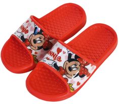 Disney dievčenské papuče Minnie WD13585_1 28 červená
