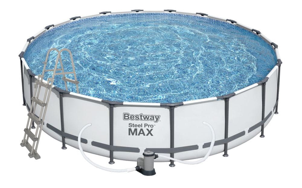 Bestway Bazén Steel Pro Max 4,88 × 1,22 m, sada 5612Z
