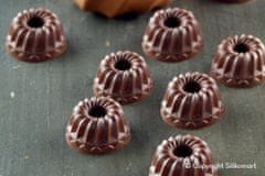 Silikomart Silikónová forma na čokoládu minibábovky 240 ml na 24 ks