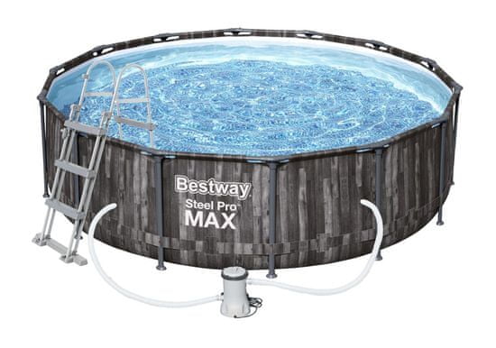 Bestway Steel Pro Max Wood 4,27 x 1,07 m 5614Z bazén
