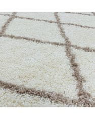 Ayyildiz AKCIA: 140x200 cm Kusový koberec Alvor Shaggy 3401 cream 140x200