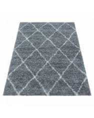 AKCIA: 160x230 cm Kusový koberec Alvor Shaggy 3401 grey 160x230