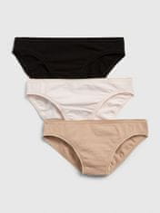 Gap Nohavičky stretch cotton bikini, 3ks S