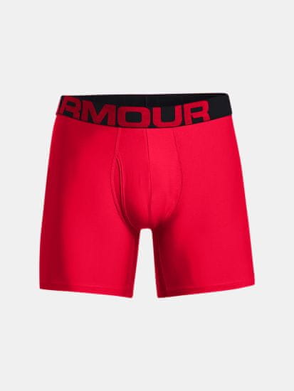 Under Armour Boxerky Under Armour Tech 6in 2 Pack-RED