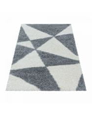 Ayyildiz Kusový koberec Tango Shaggy 3101 grey 60x110
