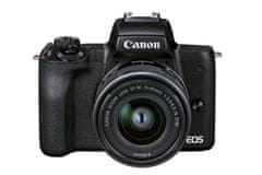 Canon EOS M50 Mark II Premium Live Stream Kit (4728C037) čierna