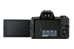 Canon EOS M50 Mark II Vlogger Kit (4728C048) čierna