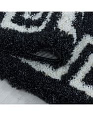 Ayyildiz AKCIA: 280x370 cm Kusový koberec Hera Shaggy 3301 antracit 280x370