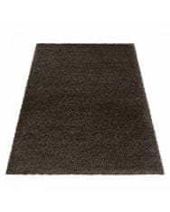 Ayyildiz Kusový koberec Fluffy Shaggy 3500 brown 60x110