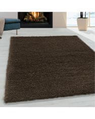 Ayyildiz AKCIA: 280x370 cm Kusový koberec Fluffy Shaggy 3500 brown 280x370