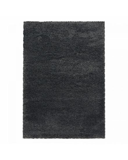 Ayyildiz AKCIA: 80x150 cm Kusový koberec Fluffy Shaggy 3500 grey