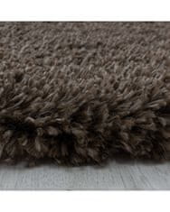 Ayyildiz AKCIA: 280x370 cm Kusový koberec Fluffy Shaggy 3500 brown 280x370