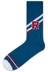 Replay Ponožky Casual Sport Logo&Stripes 2Prs Banderole - Red/Cobalt Blue 39/42