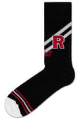 Replay Ponožky Casual Sport Logo&Stripes 2Prs Banderole - Black/Red 43/46