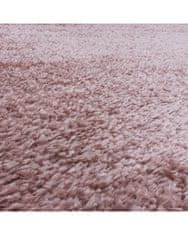 Ayyildiz Kusový koberec Fluffy Shaggy 3500 rose kruh 80x80 (priemer) kruh