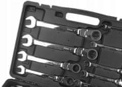 MAR-POL Sada račňových kľúčov s kĺbom, 13-dielna, 8 - 32 mm v kufríku, MAR-POL