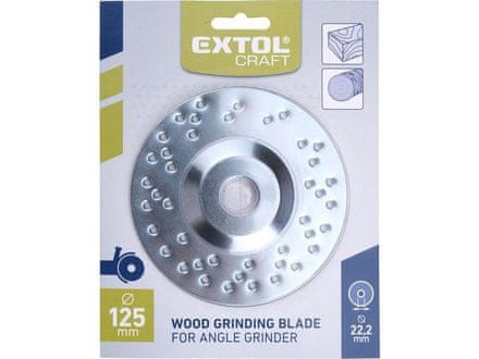 Extol Craft Kotúč na drevo (10801) 125x22,2mm