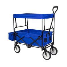 Timeless Tools Skladací vozík so strieškou, 2 farby- modrý