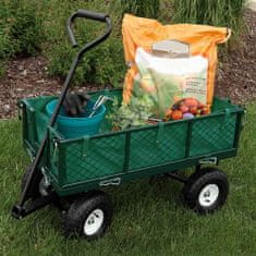 Timeless Tools Kovový záhradný vozík, 2 typy-250 kg