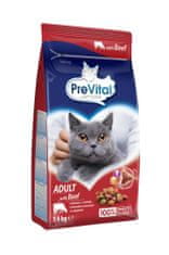 PreVital granule mačka Adult hovädzie 4x1,4 kg