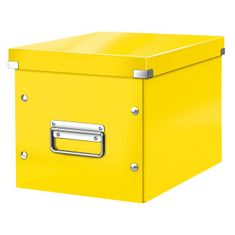 LEITZ Štvorcová krabica A5 (M) Click & Store žltá