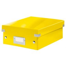 LEITZ Malá organizačná krabica Click & Store žltá