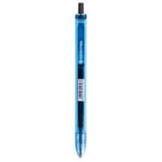 Astra STRIPES, Guľôčkové pero 0,7mm, modré, stojan, mix farieb, 201121003