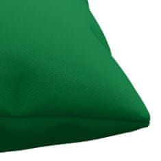 Vidaxl Dekoratívne vankúše 4 ks, zelené 40x40 cm, látka