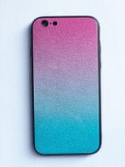 Oem Glass case SHINNING pre Samsung Galaxy J6 Plus (2018) J610 - modro/ružový