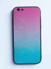 Oem Glass case SHINNING pre Samsung Galaxy S10 G973 - modro/ružový